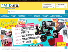 Tablet Screenshot of maxoutil.com